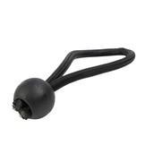 Spanner elastiek bal 10cm zwart 10 stuks