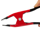 Zeilklem rood met kunststof bescherming