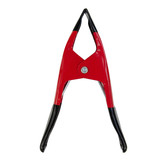 Zeilklem rood met kunststof bescherming