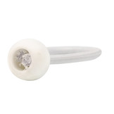 Spanner elastiek bal 10cm wit