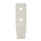 Carrosseriehaak vlak nylon wit 10 stuks