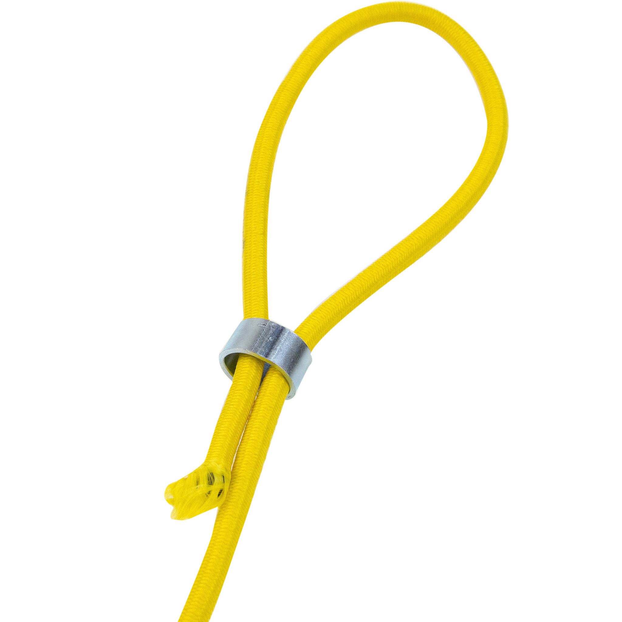 Stalen kabelklem voor 6mm en 8mm elastisch koord 100 stuks