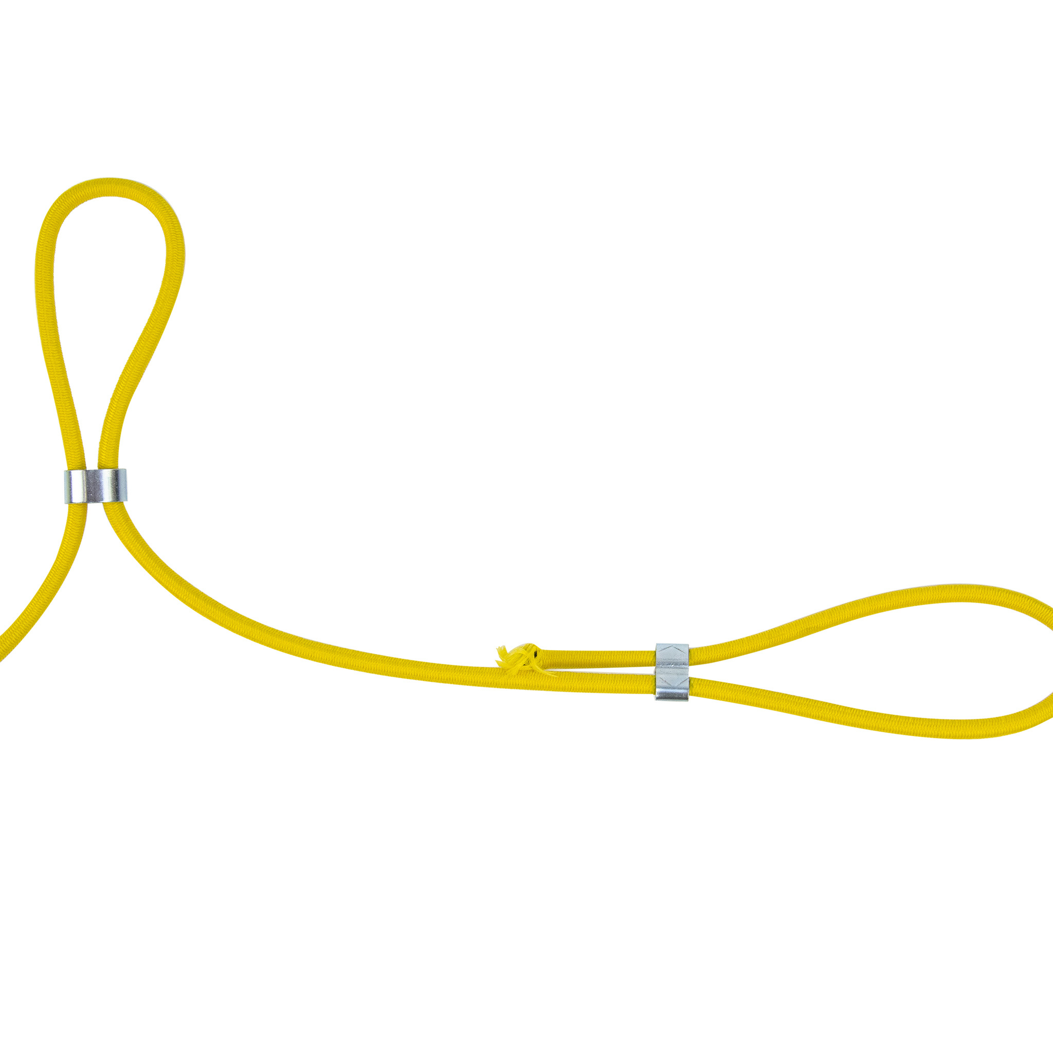 Stalen kabelklem voor 6mm en 8mm elastisch koord 100 stuks
