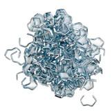 Klem voor elastisch koord 100 stuks kabelklem