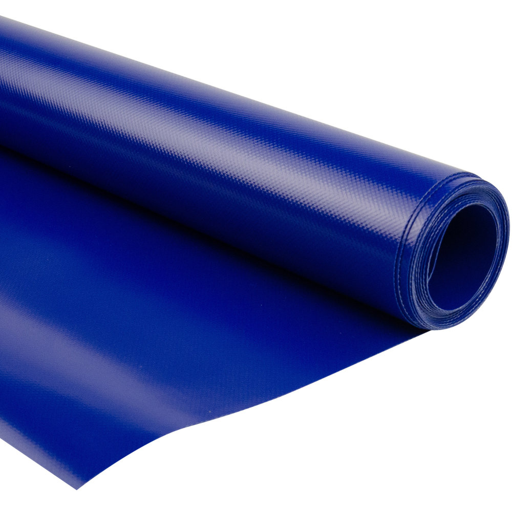 Blauw Waterdicht Pe Zeildoek Anti-uv Gecoat Geweven Stijl Effen Blauw Zeil Met U