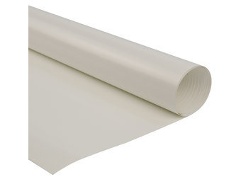 Pvc zeildoek - 680gr wit 9003 - Vlamvertragend