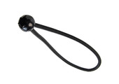 Spanner met bal 18cm elastiek zwart