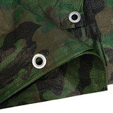 4x5 pe camouflage zeil army decoratief