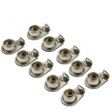 Q-Snap drukknoop C Stud rvs 316