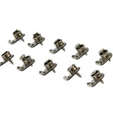 Q-Snap drukknoop deel C Stud tapschroef rvs 316