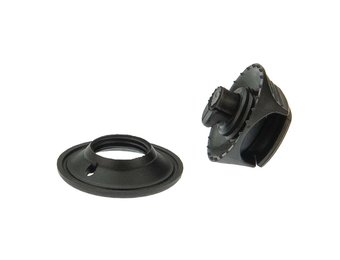 Perfix button zwart 10 stuks