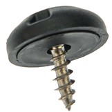 Perfix receiver schroefbaar blauw drukknoop 10 stuks