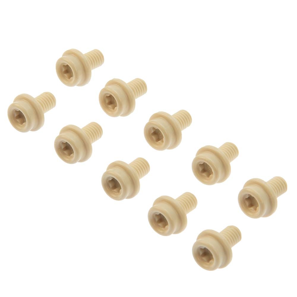 Screw-stud m6 10 mm creme