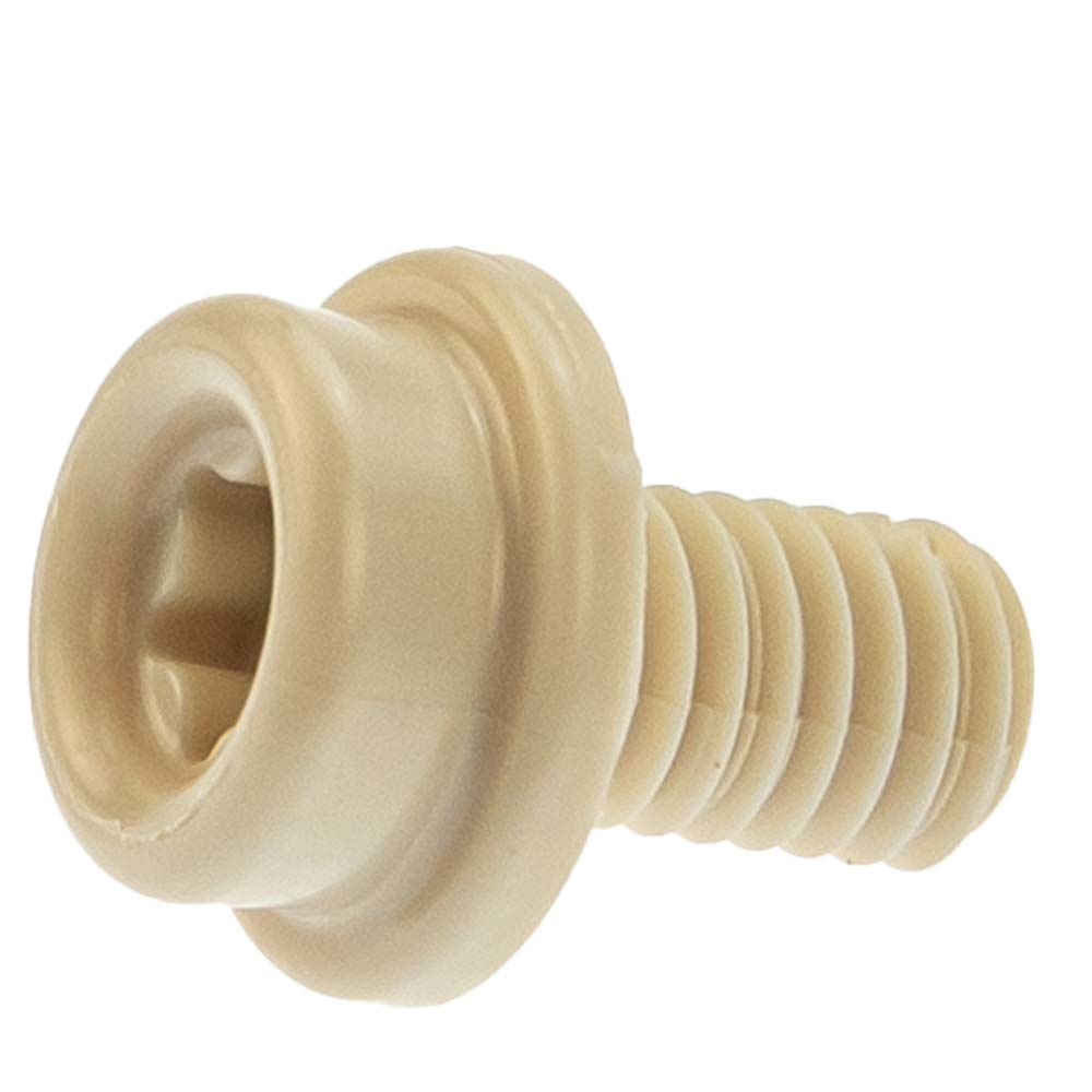 Screw-stud m6 10 mm creme