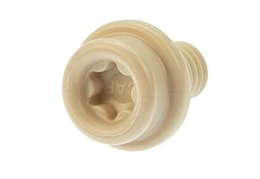 Screw-stud m6 10 mm creme