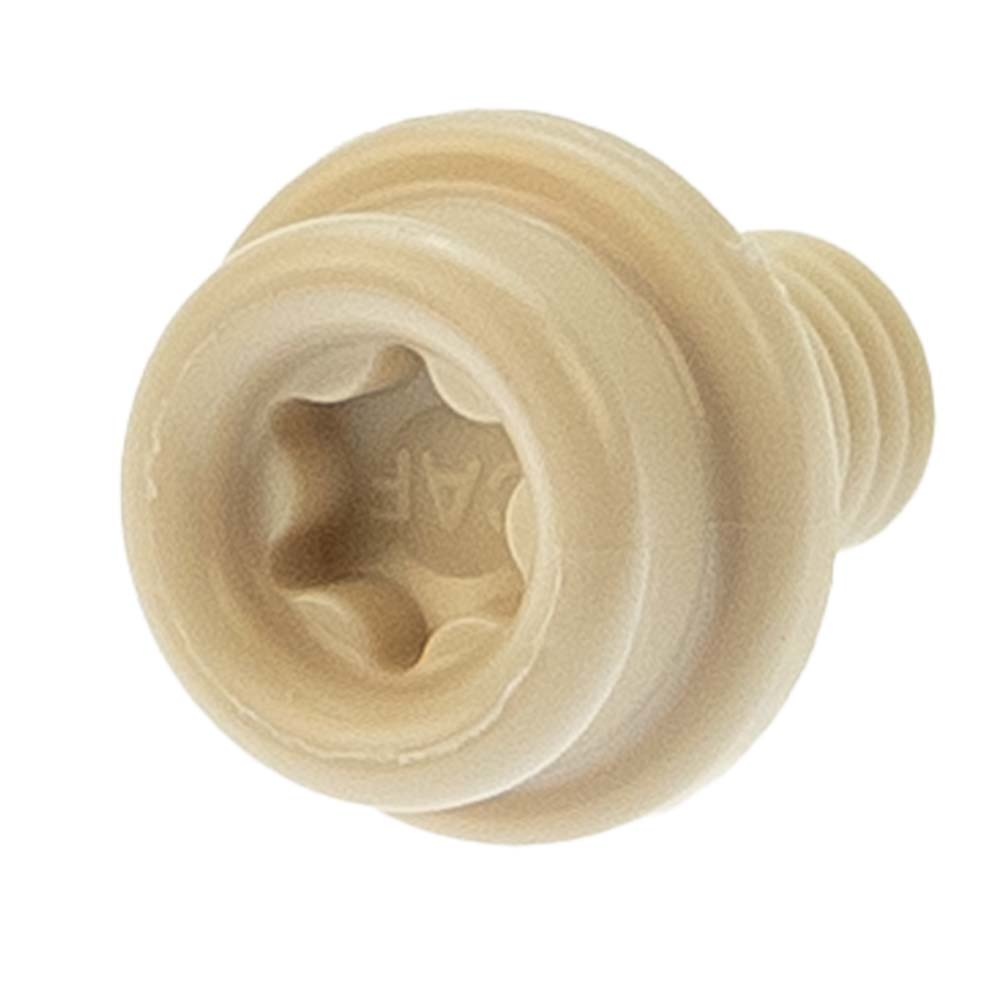Screw-stud m6 10 mm creme