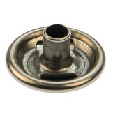 Caf 316 drukknopen A cap 4,2mm rvs 10 stuks