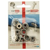 Caf 316 B socket rvs drukknopen