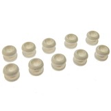 Stayput nylon knop wit 10 stuks