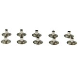 Caf 316 rvs drukknopen doek op doek 10 stuks met gereedschap