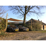 Schaduwdoek 3,6x3,6x3,6 driehoek gelijk 340gr antraciet