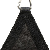 Schaduwdoek 3,6x3,6x3,6 driehoek gelijk 340gr antraciet