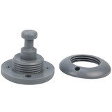 Minax doek op doek ontvanger drukknopen nylon grijs kunststof 10 stuks