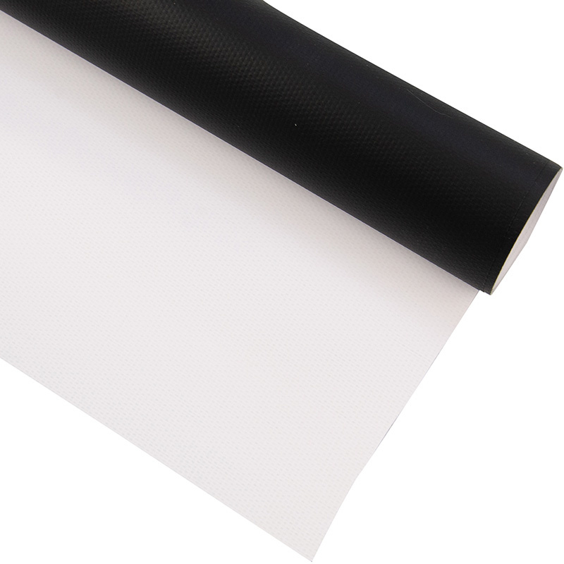 Pvc beamerdoek - 425gr Wit Mat - per meter