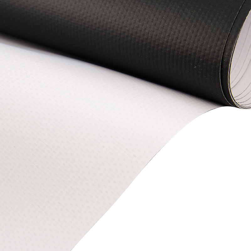 Pvc beamerdoek - 425gr Wit Mat - per meter