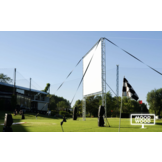 Pvc beamerdoek - 425gr Wit Mat - per meter