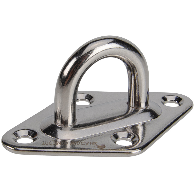 Bevestigingsset schaduwdoek vierkant M10 rvs 316