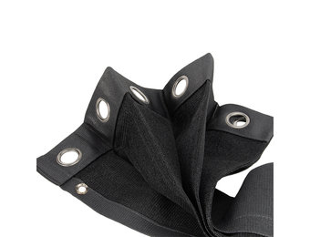 Buiten gordijn 220x137cm Carbon Grey