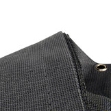 Buiten gordijn 220x137cm Carbon Grey overkapping en veranda