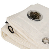 Buiten gordijn 220x137cm  Arctic white  overkapping en veranda