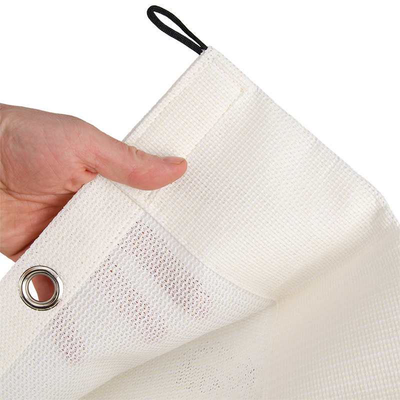 Buiten gordijn 220x137cm  Arctic white  overkapping en veranda