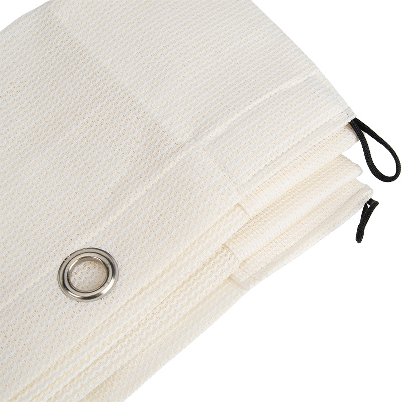 Buiten gordijn 220x137cm  Arctic white  overkapping en veranda