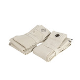 Buiten gordijn 220x137cm Sahara sand overkapping en veranda