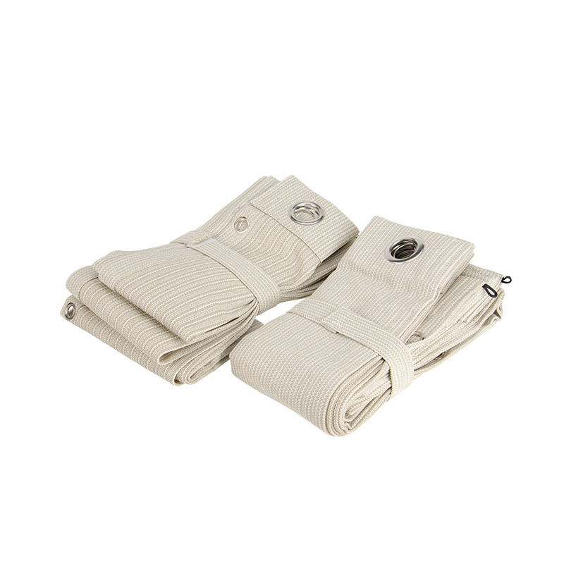 Buiten gordijn 220x137cm Sahara sand overkapping en veranda