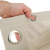 Buiten gordijn 220x137cm Sahara sand overkapping en veranda