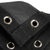 Balkondoek 90 cm hoog x 500 cm Carbon Black