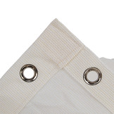 Balkondoek 80 cm hoog x 500 cm Arctic white