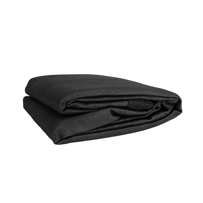 Balkondoek 80 cm hoog x 500 cm Carbon Black