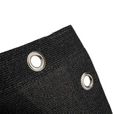 Balkondoek 80 cm hoog x 500 cm Carbon Black