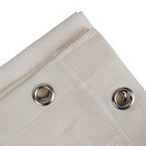Balkondoek 90 cm hoog x 500 cm Arctic white