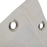 Balkondoek 90 cm hoog x 500 cm Arctic white