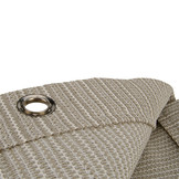 Balkondoek 90 cm hoog x 500 cm Sahara sand