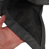 Schaduwdoek 5x5 vierkant Carbon grey
