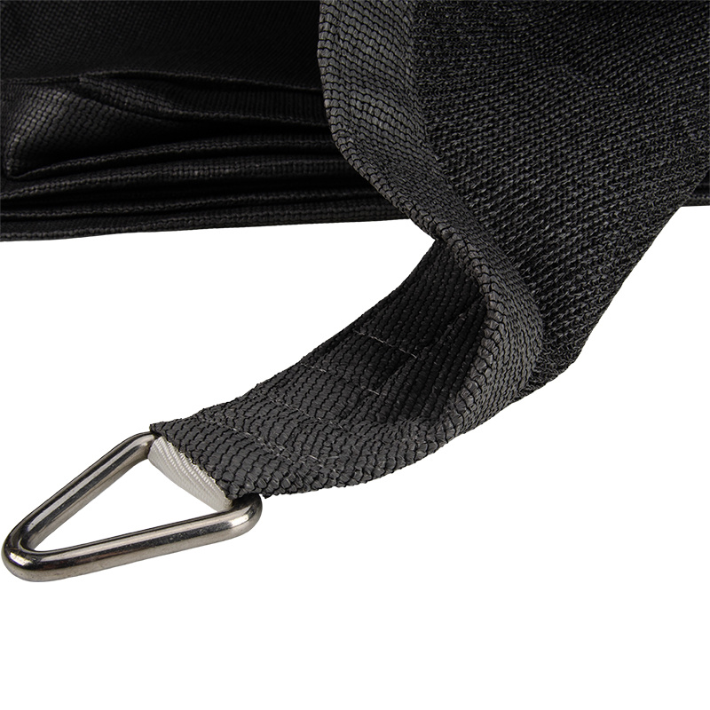 Schaduwdoek 3x3 vierkant Carbon grey