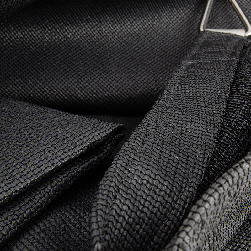 Schaduwdoek driehoek gelijkzijdig 2x2x2 Carbon grey