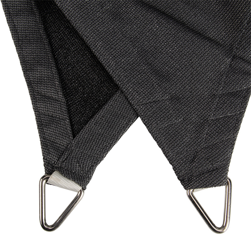 Schaduwdoek driehoek ongelijkzijdig 2,5x3x3,5 Carbon grey